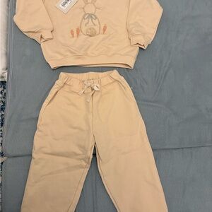 Wild Wawa bunny rabbit sweat set